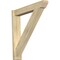 Ekena Millwork Traditional Slat Rough Sawn Outlooker, Douglas Fir, 6"W x 34"D x 34"H OUT06X34X34TRA06RDF - alternate 1
